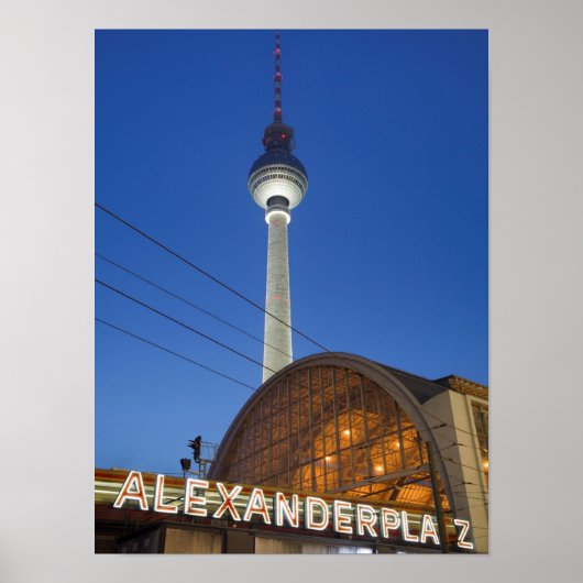 Alexanderplatz Poster (Vorne)