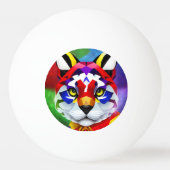 Alexander's Cat 3-Sterne-Tischtennisball Tischtennisball (Vorderseite)