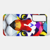 Alexander's Cat closeup Samsung S22+ phone case Galaxy Hülle (Rückseite (Horizontal))