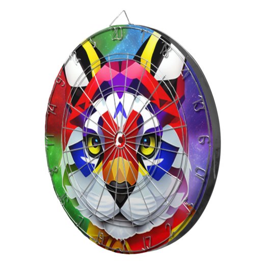 Alexander's Cat Dartboard Dartscheibe (Vorderseite rechts)