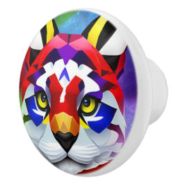 Alexander's Cat Keramik Knopf Keramikknauf