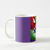 Alexander's Cat lila Tasse (Links)
