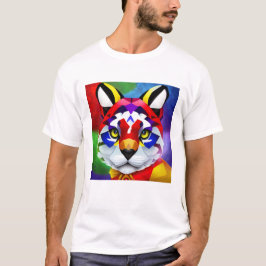 Alexander's Cat men White T - Shirt