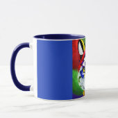 Alexander's Cat navy blue center combo mug Tasse (Links)