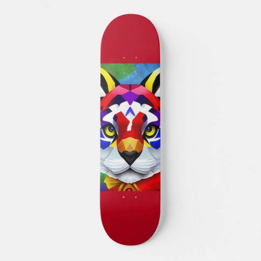 Alexander's Cat Red Skateboard (Vorderseite)