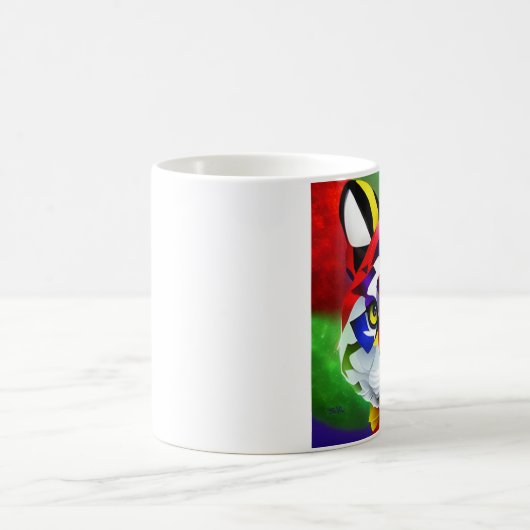 Alexander's Cat-White-Hand-Tasse Kaffeetasse (Mittel)