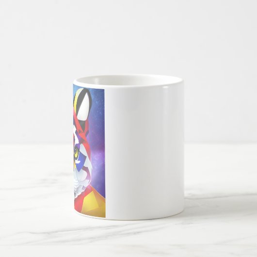 Alexander's Cat white Tasse (Mittel)