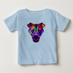 Alexander's Dog Babyblaues T-Shirt