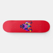 Alexander's Dog Red Skateboard (Horizontal)