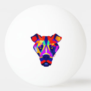 Alexander's Dog weißer 1-Stern-Tischtennisball Tischtennisball