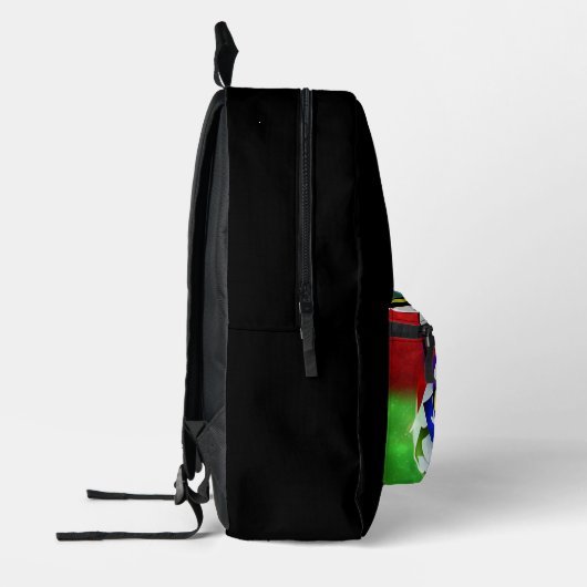 Alexander's Katzenschwarzer Rucksack (Links)