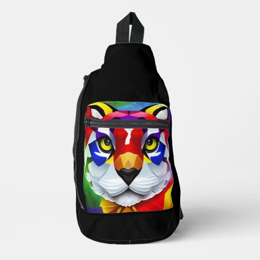 Alexander's Katzenschwarzer Rucksack (Vorderseite)