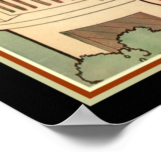 Alexander's Ragtime Band Poster (Ecke)