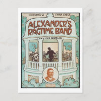 Alexander's Ragtime Band Vintag Songbook Cover