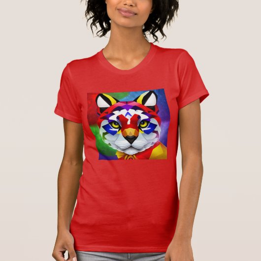Alexanders rote Katzen-T-Shirts für Frauen T-Shirt (Vorderseite)