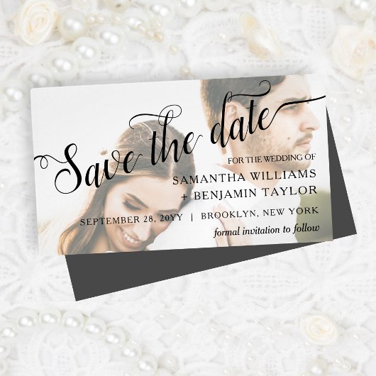 Alexandra Budget 25 Save the Date Magnete