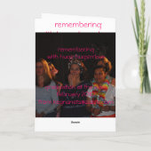 Alexandra der Songstress, den wir und LIEBE… Karte (Rückseite)