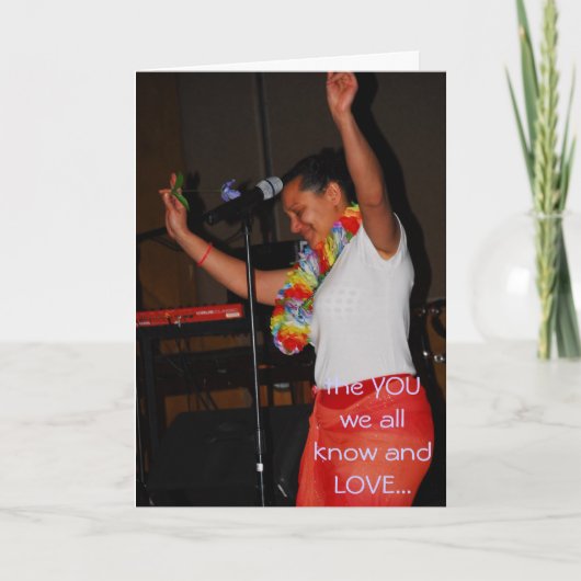 Alexandra der Songstress, den wir und LIEBE… Karte (Vorderseite)