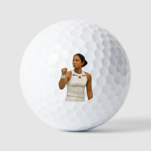 Alexandra Eala - Guadalajara Champion 2025 Golfball (Vorderseite)