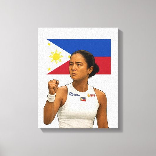 Alexandra Eala - Guadalajara Champion 2025 Leinwanddruck (Vorderseite)