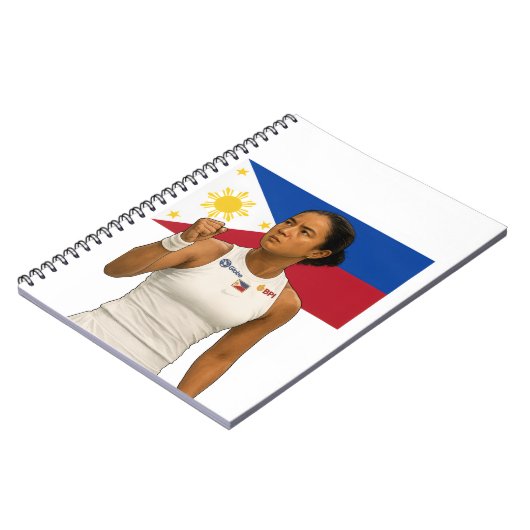 Alexandra Eala - Guadalajara Champion 2025 Notizblock (Linke Seite)