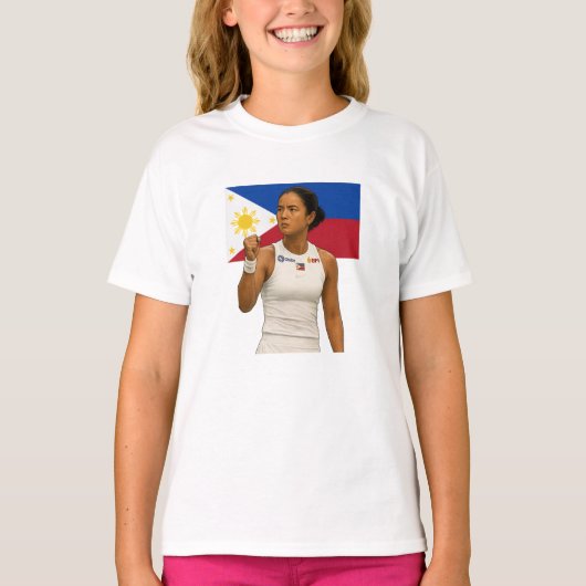 Alexandra Eala - Guadalajara Champion 2025 T-Shirt (Vorderseite)