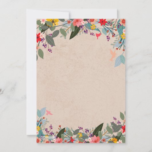 Alexandra Einladung (Rückseite)