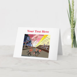 Alexandra Exter Dankeskarte