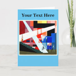 Alexandra Exter Dankeskarte