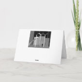 Alexandra Exter Dankeskarte (Rückseite)