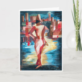 Alexandra Exter Dankeskarte