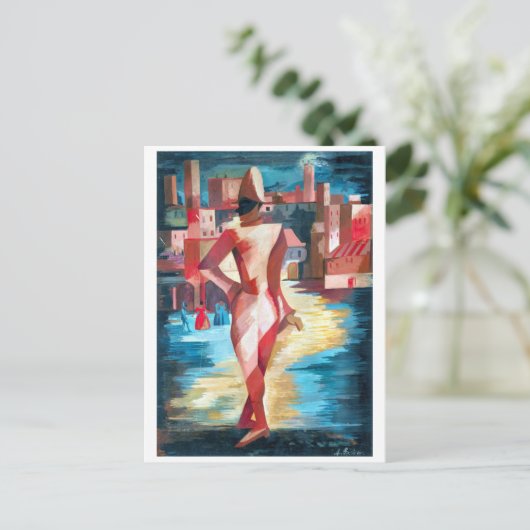 Alexandra Exter Feiertagspostkarte (Stehend Vorderseite)