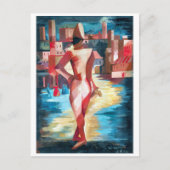 Alexandra Exter Feiertagspostkarte (Vorderseite)