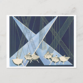 Alexandra Exter Feiertagspostkarte