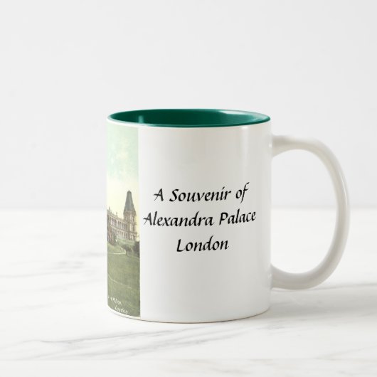 Alexandra Palace Souvenir Tasse (Rechts)