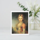 Alexandra Pavlovna Romanova Postkarte (Stehend Vorderseite)