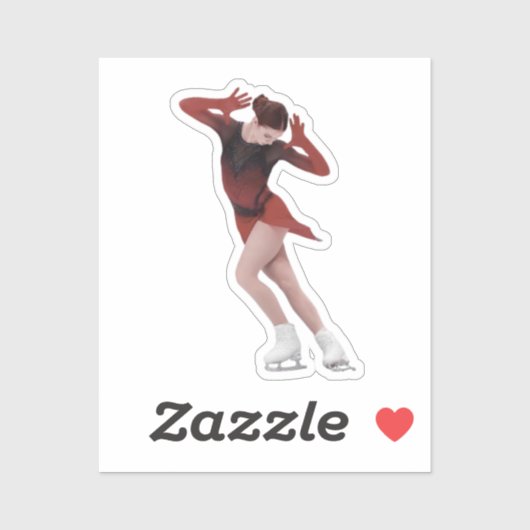 Alexandra Trusova Frida Aufkleber (Blatt)