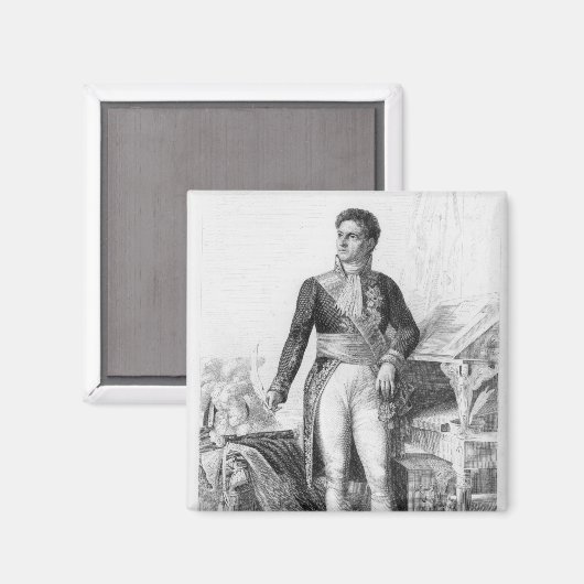 Alexandre Berthier Magnet (Vorderseite/Rückseite)