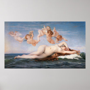 Alexandre Cabanel Die Geburt der Venus Print Poster