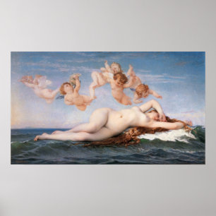 Alexandre Cabanel die Geburt von Venus-Druck Poster
