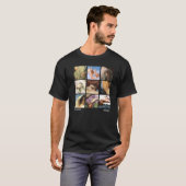 Alexandre Cabanel Famous Paintings Grid T-Shirt (Vorne ganz)