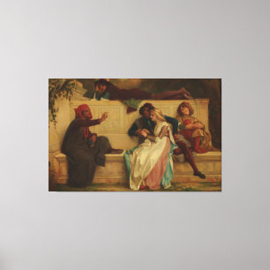 Alexandre Cabanel Premium Wrapped Canvas (Glanz) Leinwanddruck
