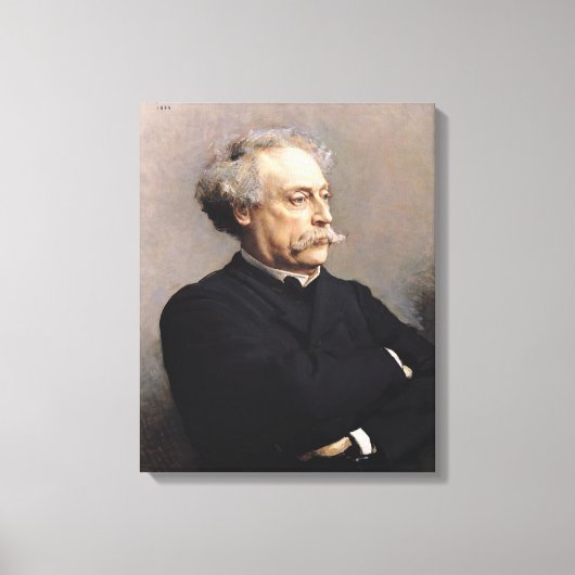 Alexandre Dumas Fils 1886 Leinwanddruck (Vorderseite)