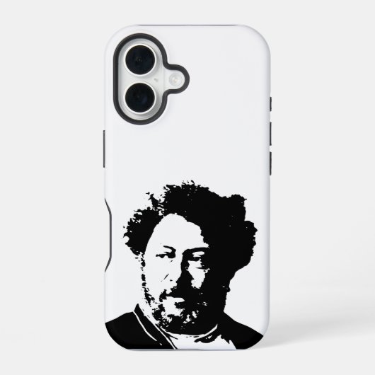 Alexandre Dumas iPhone 16 Hülle (Rückseite)
