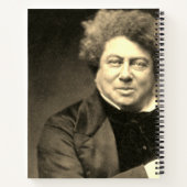 Alexandre Dumas Notizblock (Rückseite)