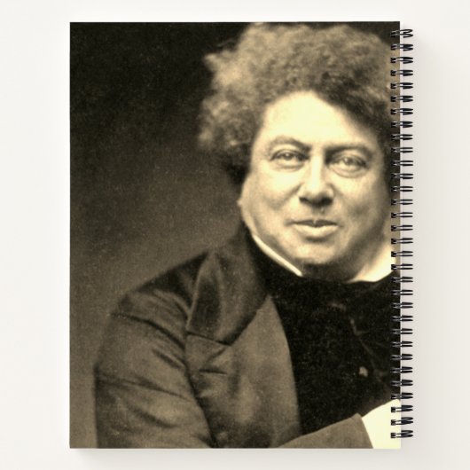 Alexandre Dumas Notizblock (Rückseite)