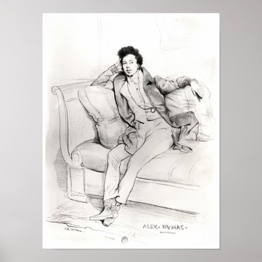 Alexandre Dumas Pere Poster (Vorne)