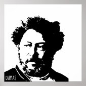 Alexandre Dumas Poster (Vorne)