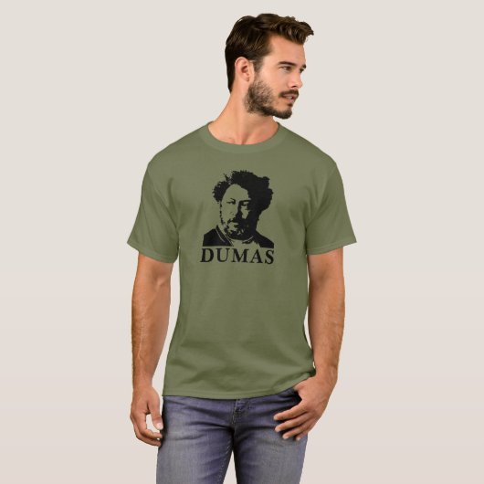 Alexandre Dumas T-Shirt (Vorne ganz)