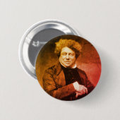Alexandre Dumas Vintag Button (Vorne & Hinten)